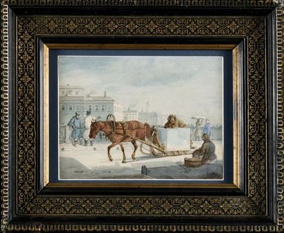 null KOLLMANN Karl Ivanovitch (1788-1846)

Transport de glace

Aquarelle, crayon...