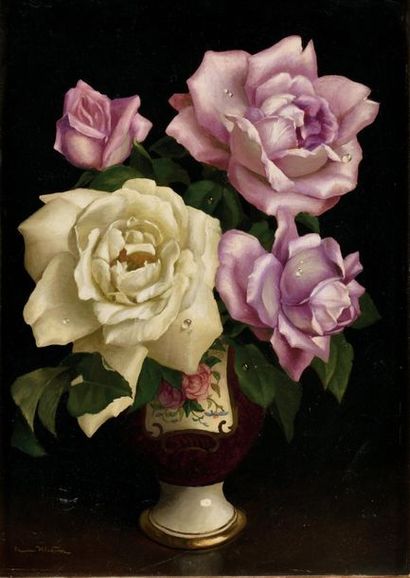 null KLESTOVA Iren (1908–1989)

Roses

Huile sur carton

Signé en bas à gauche

46...