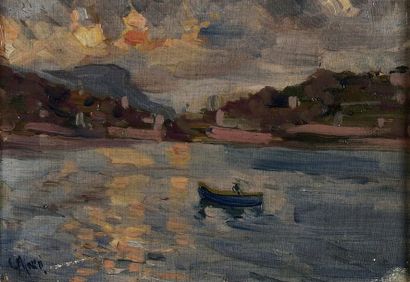 null MAKO Sergej (1885-1953) 

Paire de paysages maritimes

Huile sur isorel

L’un...