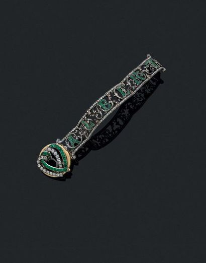 null Superbe bracelet commandé par Albert de Saxe (1828-1902) pour son épouse, la...