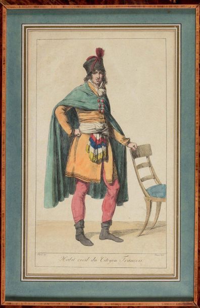 null Jacques-Louis David, according to... "Civilian attire of a French citizen."...