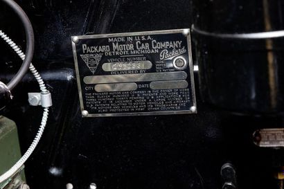 1929 PACKARD 733 Standard Eight Roadster Serial number: 295288

7th Series

To register...