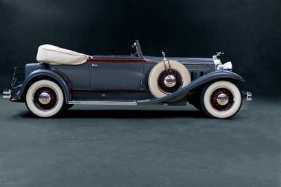 1931 PACKARD 840 Custom Eight Convertible Body: Dietrich Individual Convertible 
Victoria...