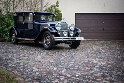 1930 PACKARD 745 Deluxe Eight Club Sedan Body: Sedan

Serial number (plate): 185,711

Engine...