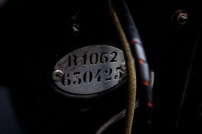 1956 RENAULT 4CV Découvrable Numéro de série 2562794 
Equipée de tous les accessoires...