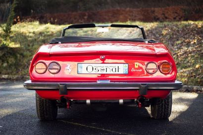 1967 FIAT Dino Spider 2000 Serial number 135AS0000842

Delivered new in France

Design...