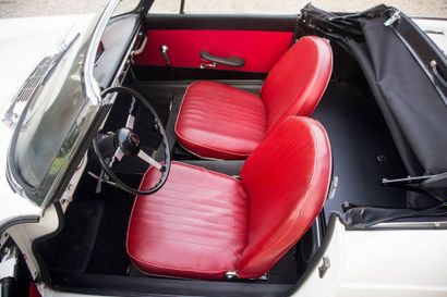 1966 FIAT 1500 Cabriolet Pininfarina Numéro de série 118K043735 
Numéro moteur 115.000...