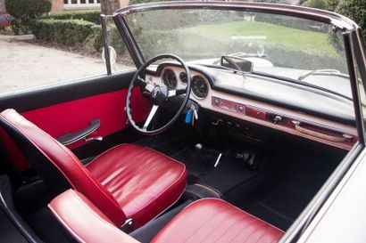 1966 FIAT 1500 Cabriolet Pininfarina Numéro de série 118K043735

Numéro moteur 115.000...