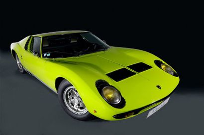 1969 LAMBORGHINI Miura P400 S Châssis 4332 - Numéro de production 435

Numéro Bertone...