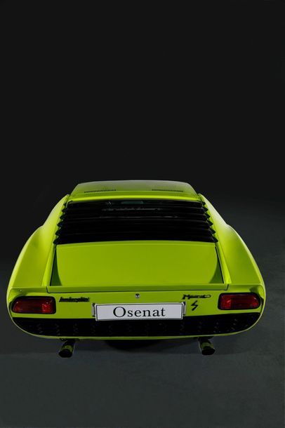 1969 LAMBORGHINI Miura P400 S Châssis 4332 - Numéro de production 435 
Numéro Bertone...