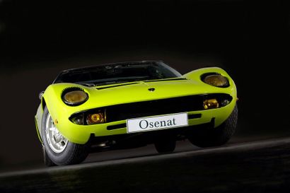 1969 LAMBORGHINI Miura P400 S Châssis 4332 - Numéro de production 435

Numéro Bertone...