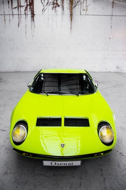 1969 LAMBORGHINI Miura P400 S Châssis 4332 - Numéro de production 435 
Numéro Bertone...