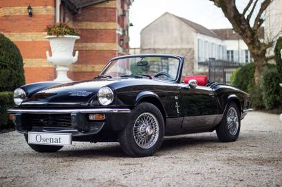 1977 TRIUMPH Spitfire 1500 Serial number FH1040211L

Very nice presentation

French...