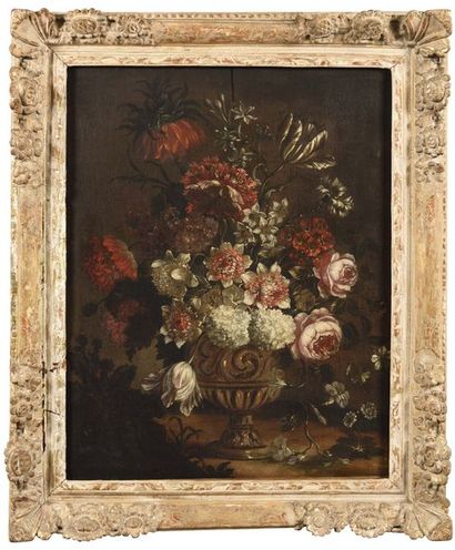 null Attribué à Gaspar Pieter VERBRUGGHEN (1664 - 1730), actif en Flandres Bouquet...