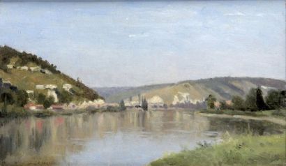 STANISLAS LEPINE (1835-1892), La Seine en...