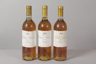 null 6 bouteilles : 1 CHÂTEAU LES JUSTICES 2002 Sauternes, 3 CHÂTEAU LES JUSTICES...