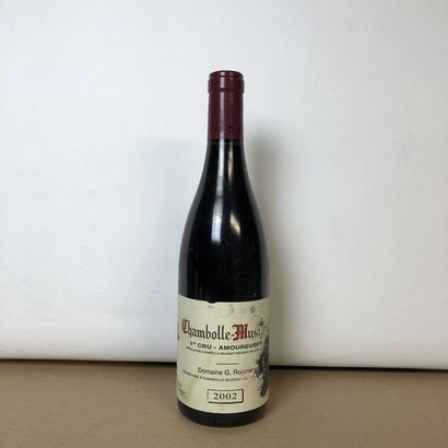 null 1 bottle CHAMBOLLE-MUSIGNY 2002 1er cru "Amoureuses" Domaine G.Roumier (label...