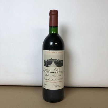 null 1 bouteille CHÂTEAU CANON 1989 1er GCC (B) Saint-Emilion Grand Cru (niveau très...