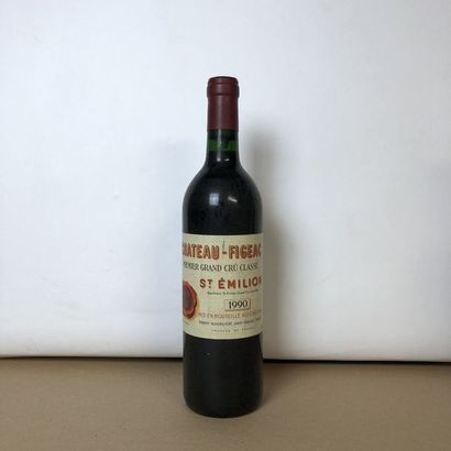 null 1 bouteille CHÂTEAU FIGEAC 1990 1er GCC (B) Saint-Emilion Grand Cru (étiquette...
