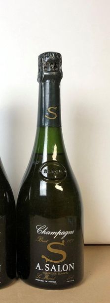 null 1 bottle CHAMPAGNE SALON 1971 Cuvée "S" (level: 1 to 4cm, old very slight trace...