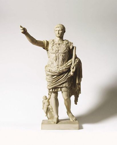 null L’Empereur Auguste D’après la sculpture conservée au musée du Vatican, représenté...