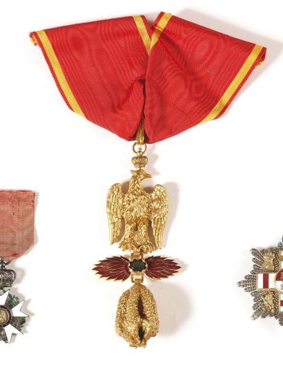 null France Ordre militaire imperial des trois toisons d’or, créé en 1809. Reproduction...