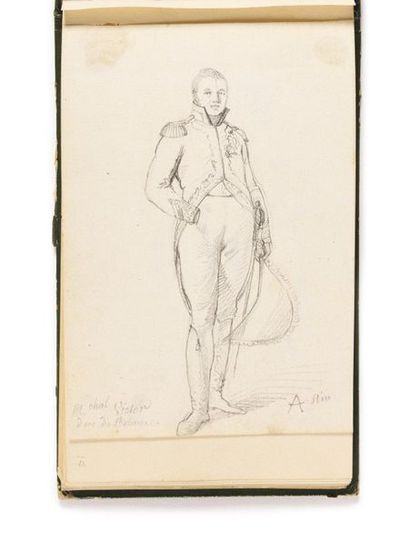 null Jean Baptiste Jacques AUGUSTIN (1752-1839) Exceptional and important notebook...