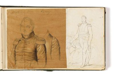 null Jean Baptiste Jacques AUGUSTIN (1752-1839) Exceptional and important notebook...