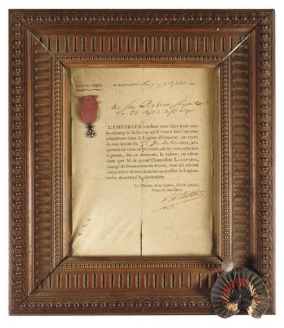 null A set of memorabilia from Sergeant Robert of the 21st Line Infantry Regiment...