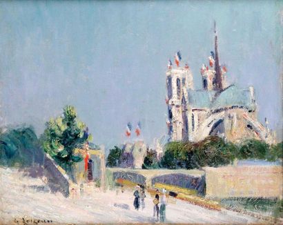 GUSTAVE LOISEAU (1865-1935), Paris Notre-Dame,...