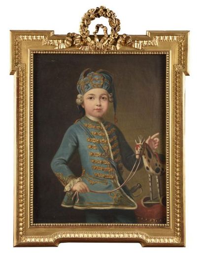 null French school of the mid-nineteenth century

"Portrait of a young aristocrat...
