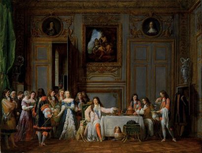 null François-Jean GARNERAY (GARNEREY) 
(Paris, 1755 - Auteuil, 1837) 
Molière honoré...