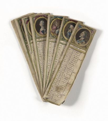 null Two memories

- Small travel calendar for the year 1784. Decorated with

watercolour...