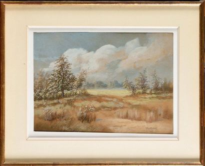 null Georges de SWERTSCHKOFF (1872-1957)

Landscape

Watercolour, gouache on paper

Signed...