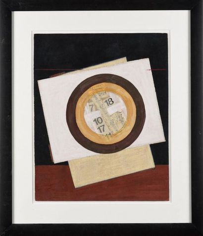 null STEINBERG Eduard (1937-2012)

Composition 

Gouache on paper

Signed and dated...