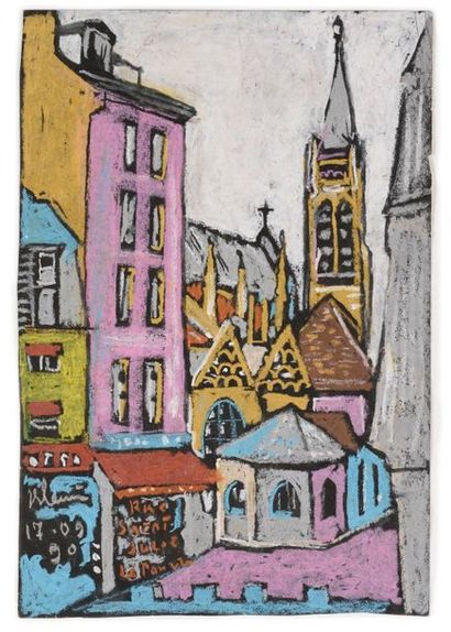 null LEMPORT Vladimir (1922-2001)

LOT of two pastels

Views of Paris

Pastel on...