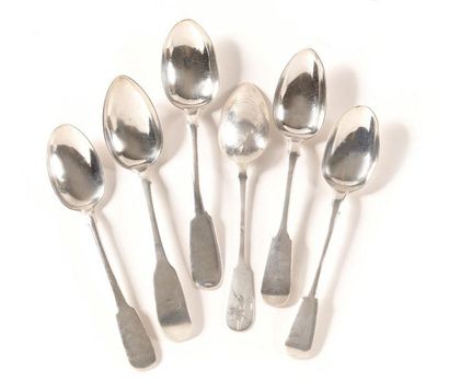 null 14 SPOONS

Silver

Punches: O.Kurliukov, Л. О, 1896, 84, Moscow; П К, 84 female...