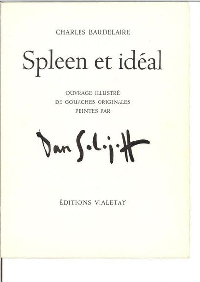 null SOLOJOFF Daniel (1908-1994)

Baudelaire Charles

Spleen et idéal. Ed. Vialetay....