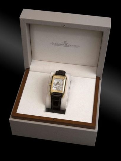  JAEGER LE COULTRE Reverso Grande Date Q31420 of 2007 Superb 18k yellow gold watch...