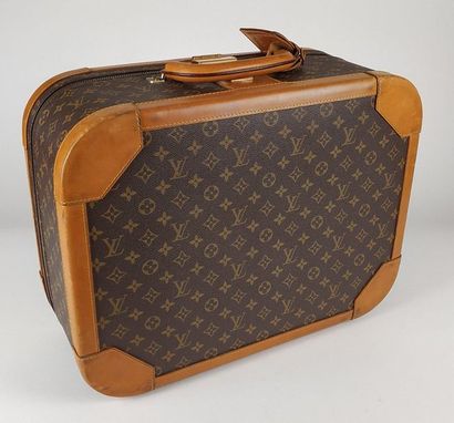 null LOUIS VUITTON Suitcase " Stratos" in monogram canvas, borders, corners and handle...