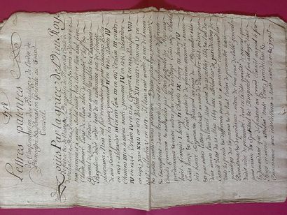  Letters Patent confirming the privileges of the order of Premonstratensian. 4 handwritten...