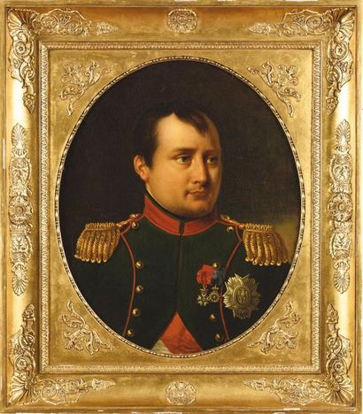 null Robert LEFEVRE (1755-1830). Ecole française. L’Empereur Napoléon Ier en uniforme...