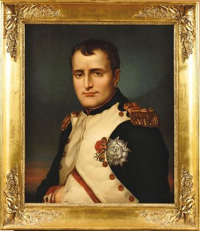  Jacques Louis DAVID, école de. Ecole française du XIXe siècle. « L’Empereur Napoléon...