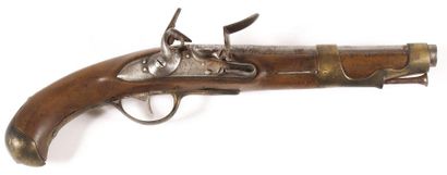 Pistolet d’arçon à silex modèle 1763-66 provenant...