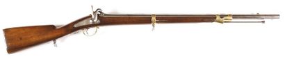Percussion rifle model 1842. Round barrel...