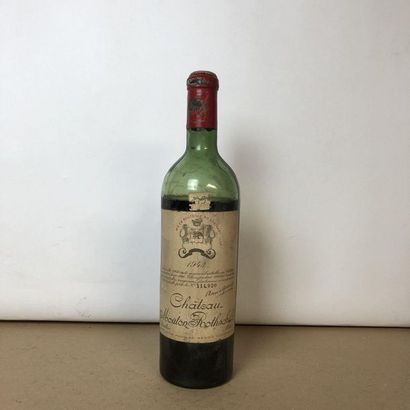 1 bouteille CHÂTEAU MOUTON ROTHCHILD 1943...