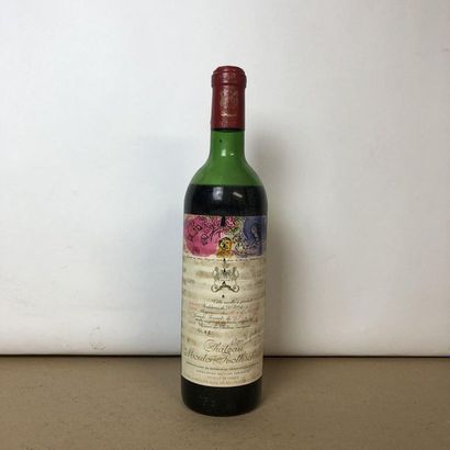 1 bouteille CHÂTEAU MOUTON ROTHCHILD 1970...