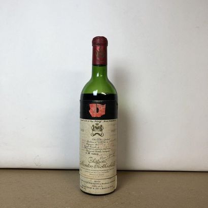 1 bouteille CHÂTEAU MOUTON ROTHSCHILD 1972...