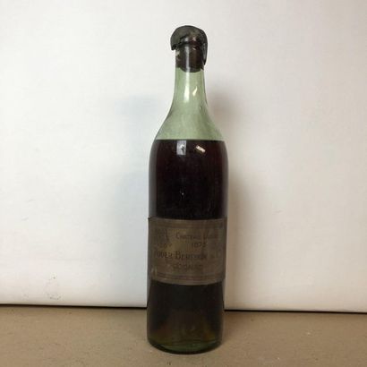 null 1 bouteille COGNAC 1875 Château Ladoue - Roger Berhon & Cie (niveau entre 7...