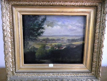 null NATHALIE MARTIN-SABON (1855-1931) BORN NATHALIE SCHÖNE

Landscape, Oil on panel

23,5...